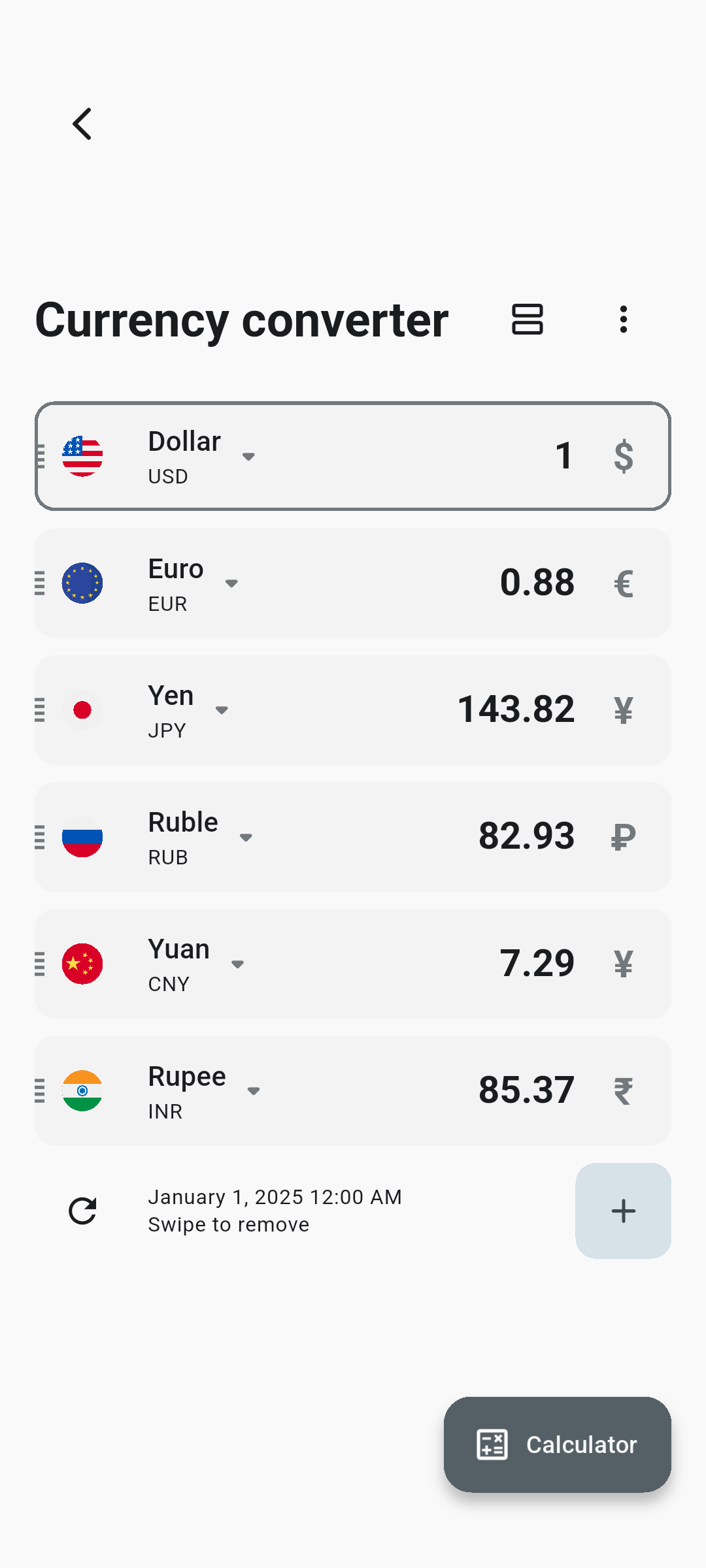 Currency converter